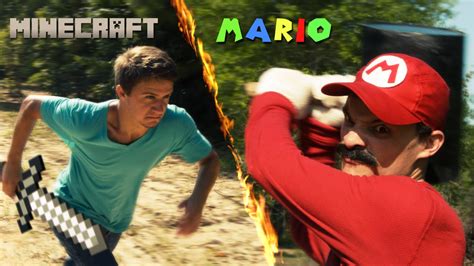 M­a­r­i­o­ ­v­s­ ­M­i­n­e­c­r­a­f­t­